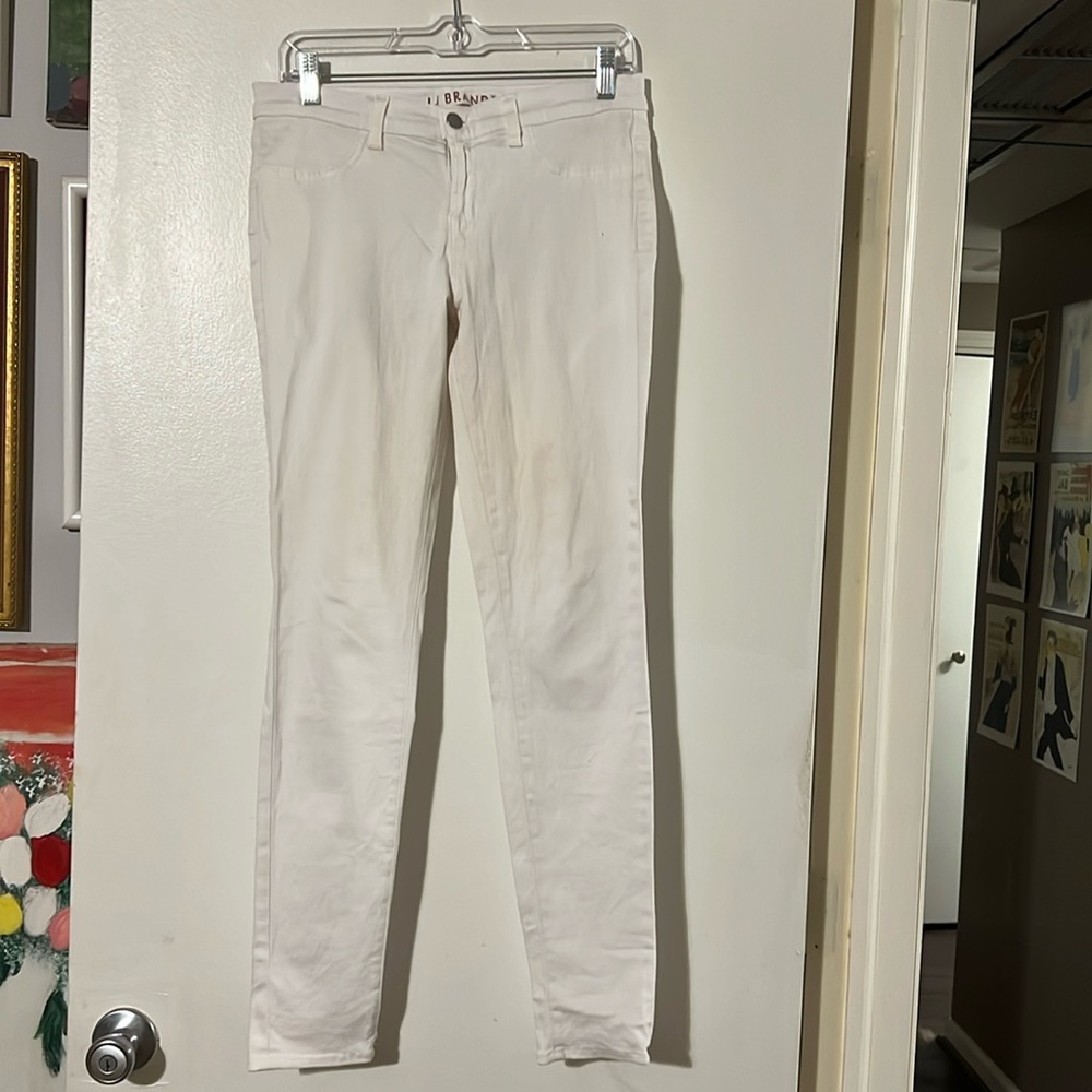 J Brand white jeans